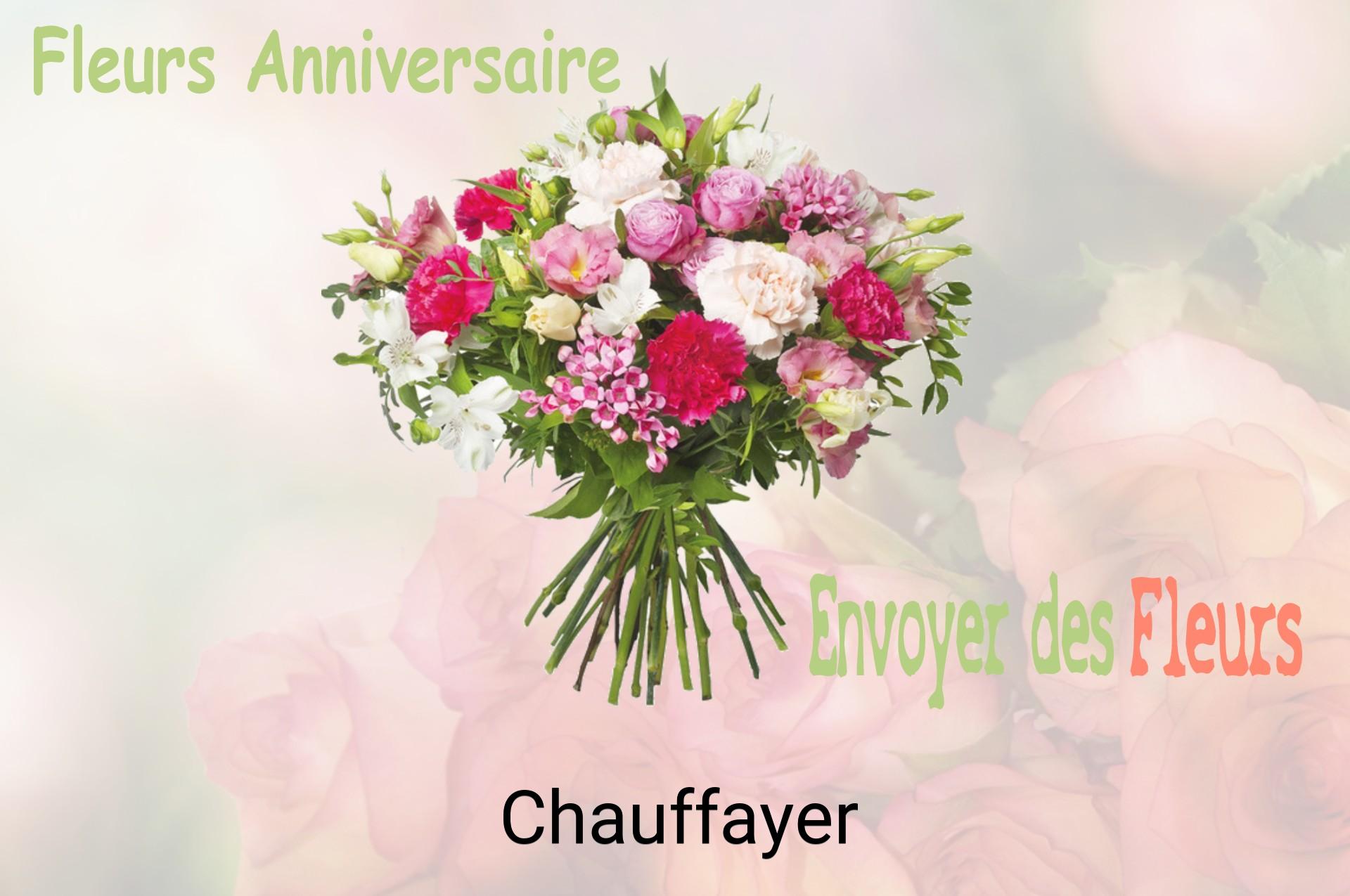 Bouquet de fleurs d’anniversaire livré à Chauffayer
