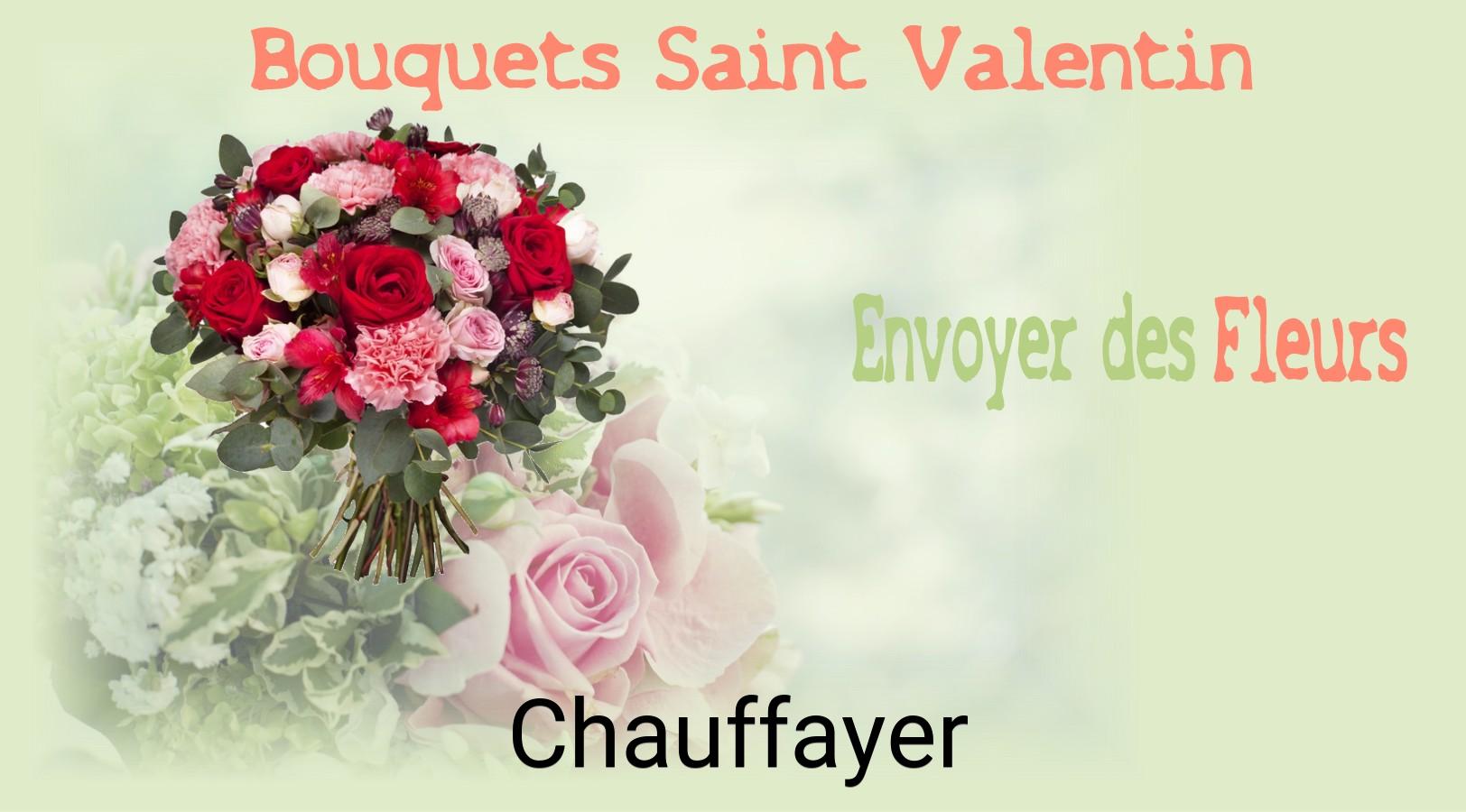 Roses de Saint-Valentin livrées à Chauffayer